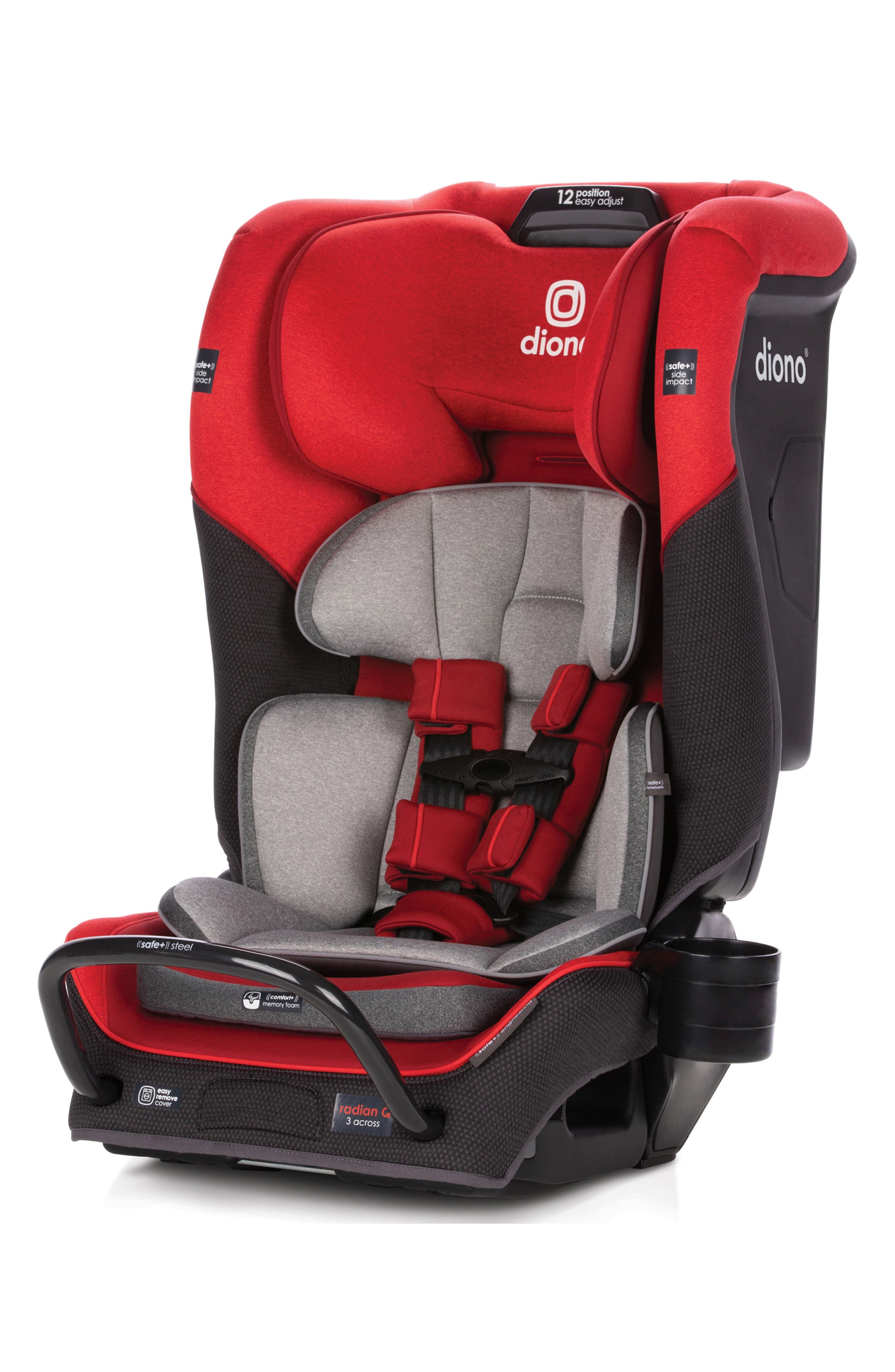 Diono radian(R) 3QX All-in-One Convertible Car Seat in Red Cherry