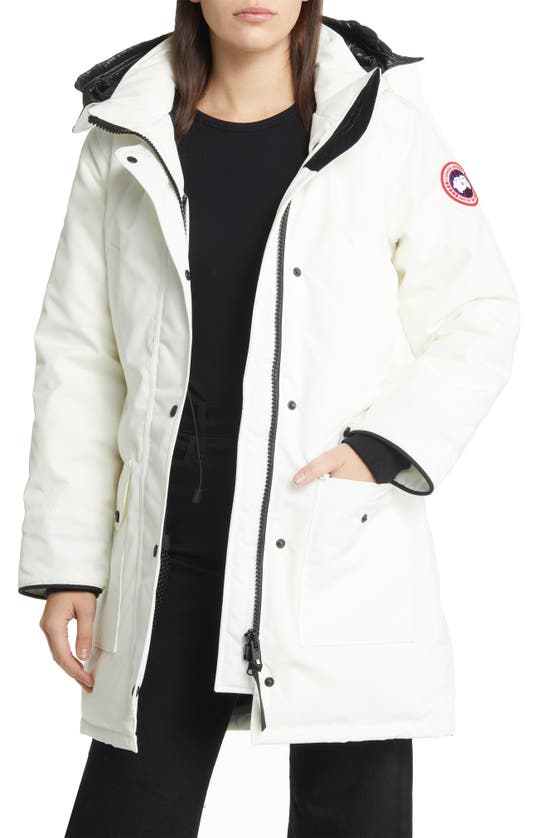 Canada Goose Trillium Core Reset 625 Fill Power Down Jacket In North Star White