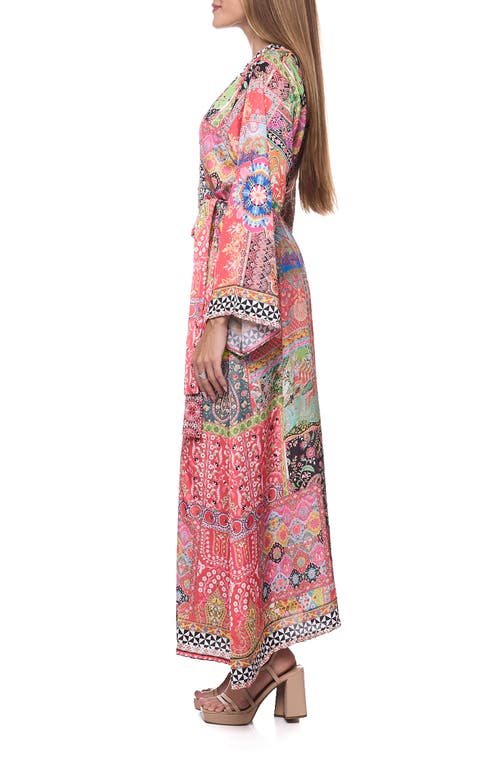 RANEE'S RANEES TIE WAIST LONGLINE COVER-UP DUSTER