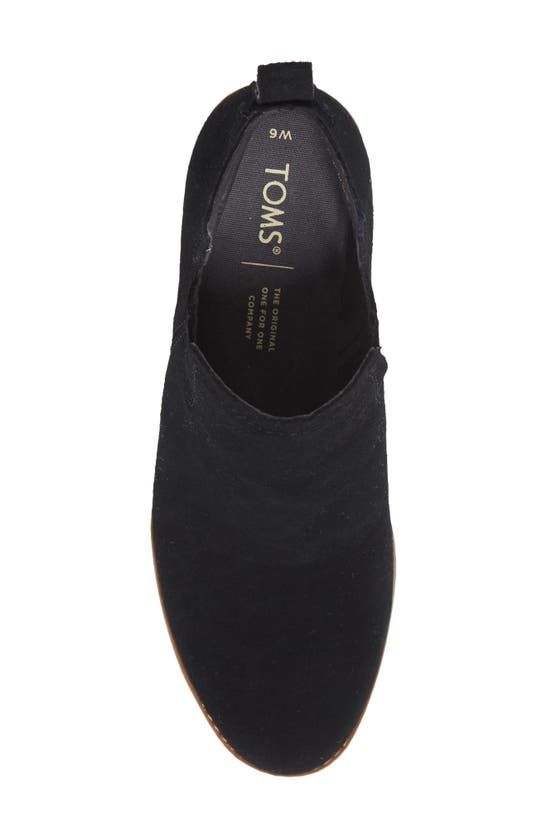 Shop Toms Kallie Wedge Bootie In Black