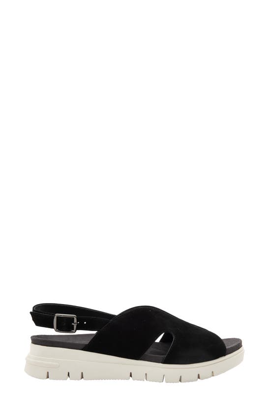 David Tate Madona Unit Slingback Sandal In Black