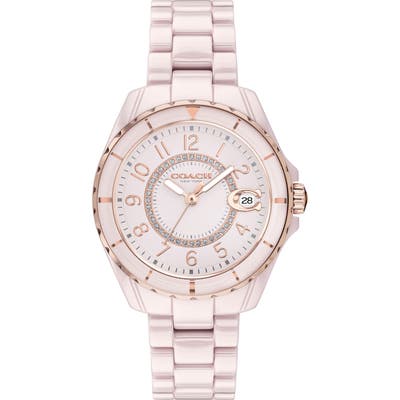 Coach Preston Ceramic Bracelet Watch, 32Mm