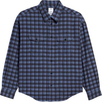 VISVIM Men's Pioneer Check Cotton Button-Up Shirt | Nordstrom