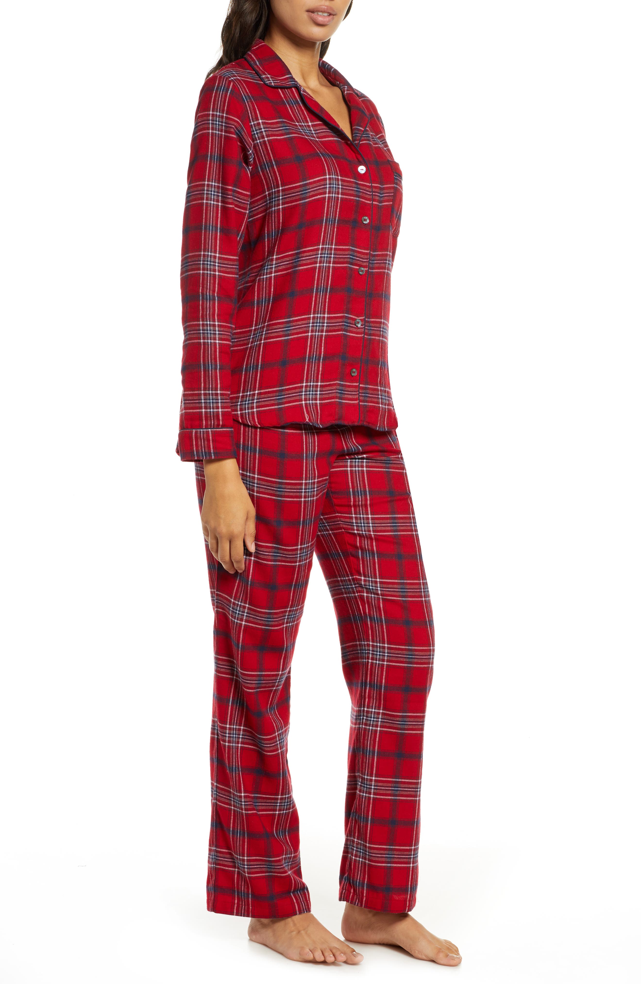 UGG Raven Flannel 2Piece Pajama Set Nordstrom Rack
