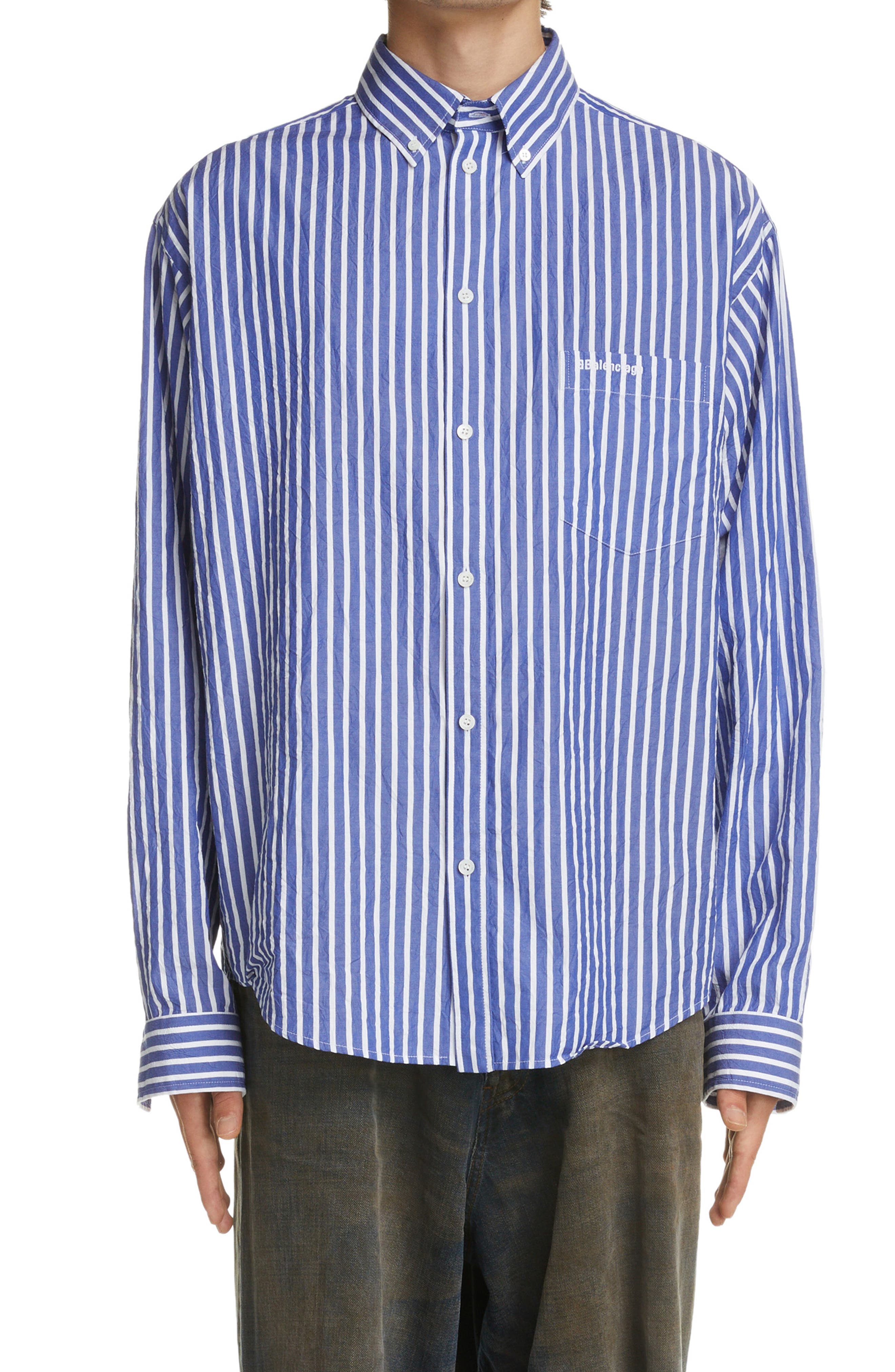 balenciaga shirt button up