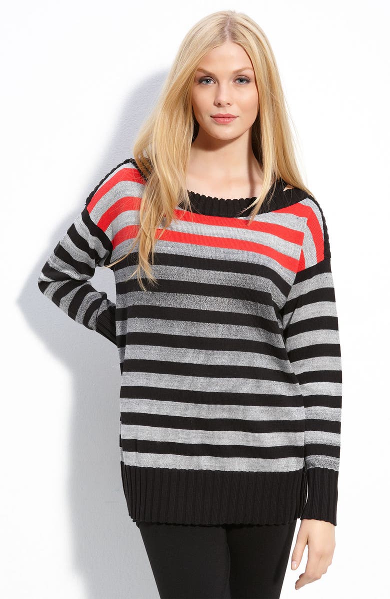 DKNYC Boatneck Stripe Sweater | Nordstrom