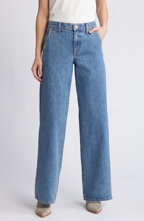 Mica High Waist Wide Leg Jeans in Satisfaction