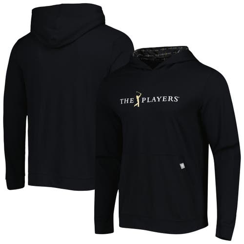 Men's Levelwear Black THE PLAYERS Relay Pullover Hoodie