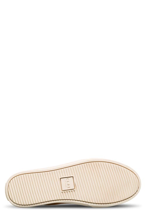 Clae Monroe Venice Leather Sneaker In Wheat Nubuck