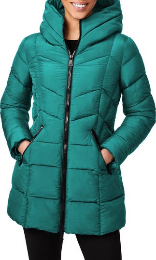 Bernardo Hooded Water Resistant Puffer Jacket Nordstromrack