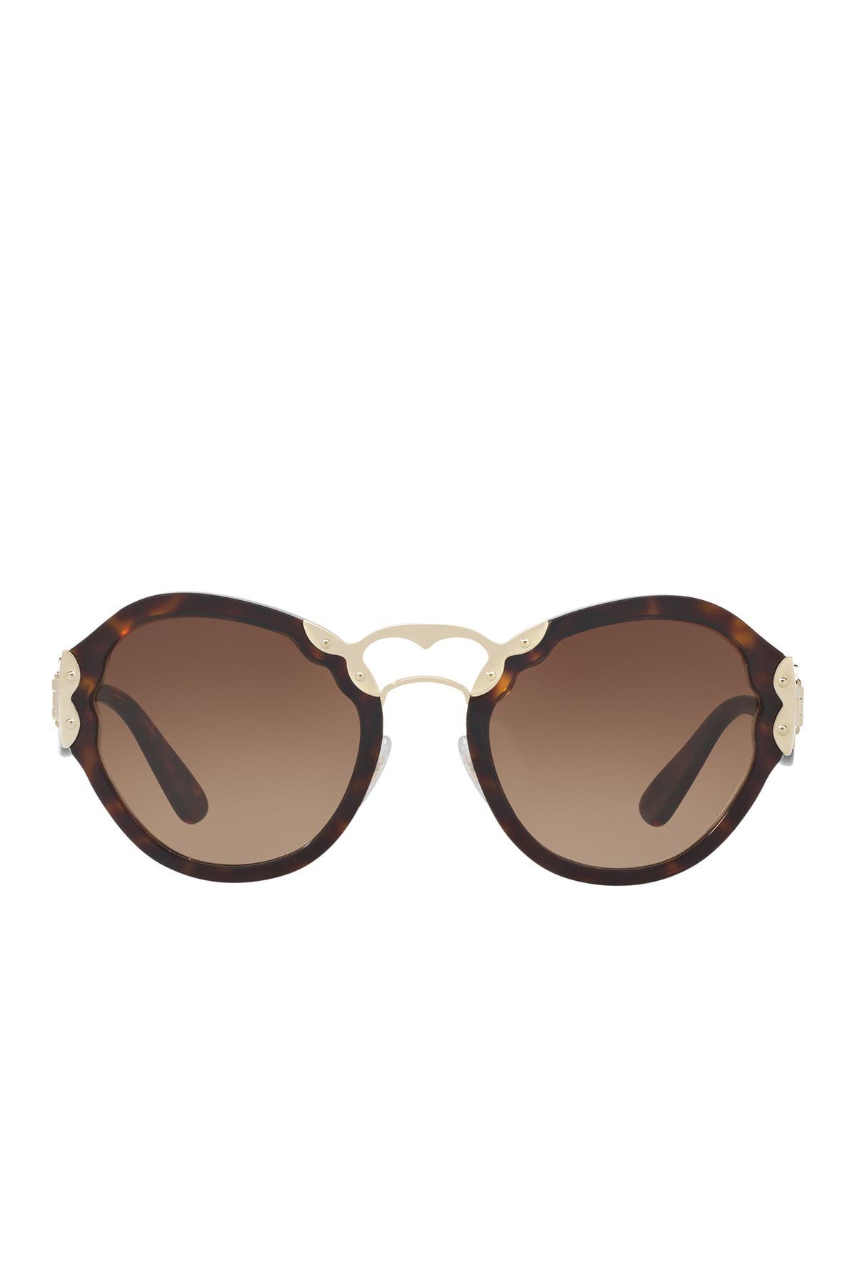 prada irregular catwalk 54mm sunglasses