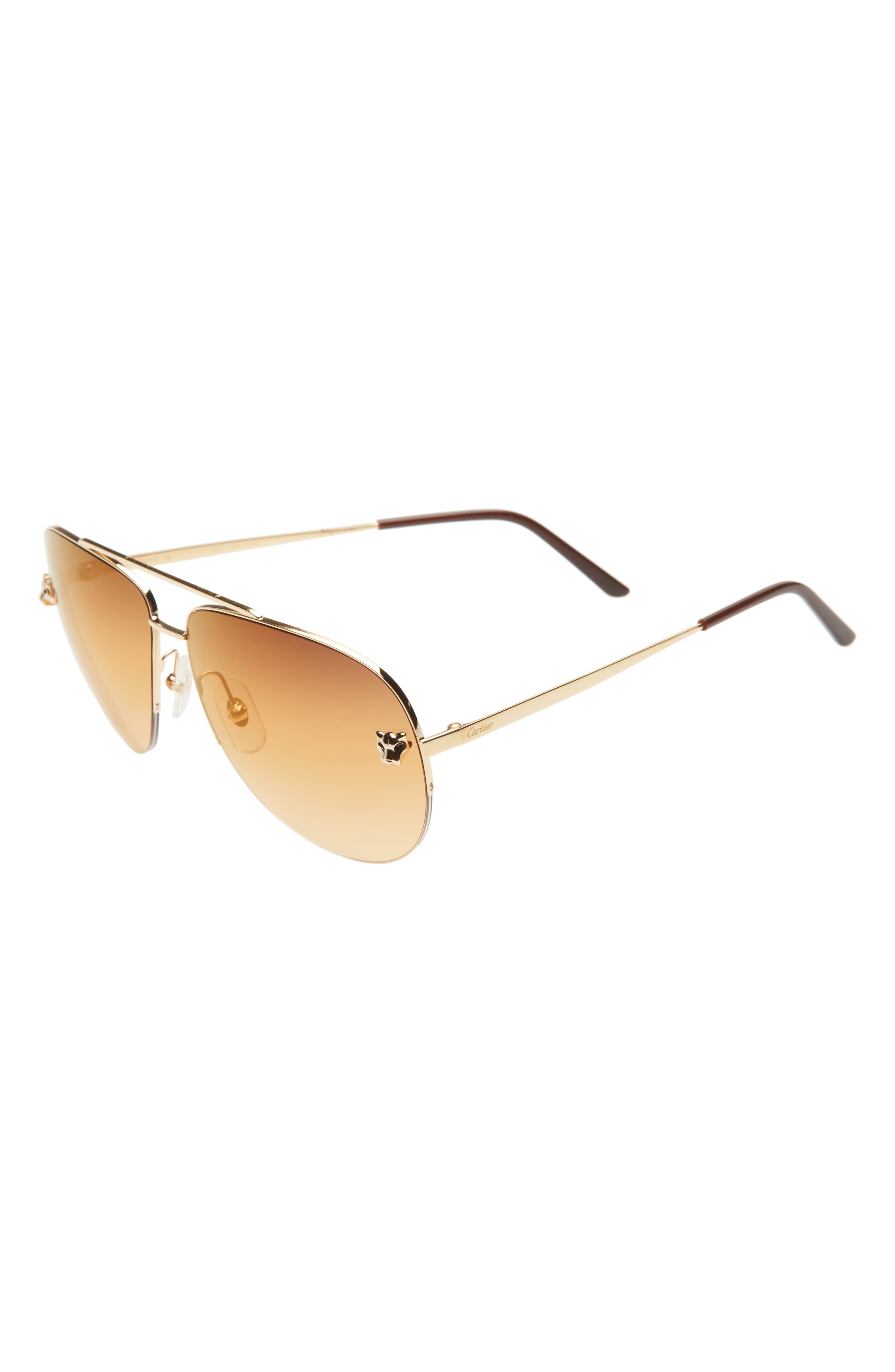 Cartier 60mm Gradient Tinted Aviator 