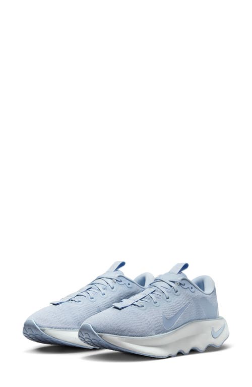 Nike Motiva Road Runner Walking Shoe In Light Armory Blue/photon Dust