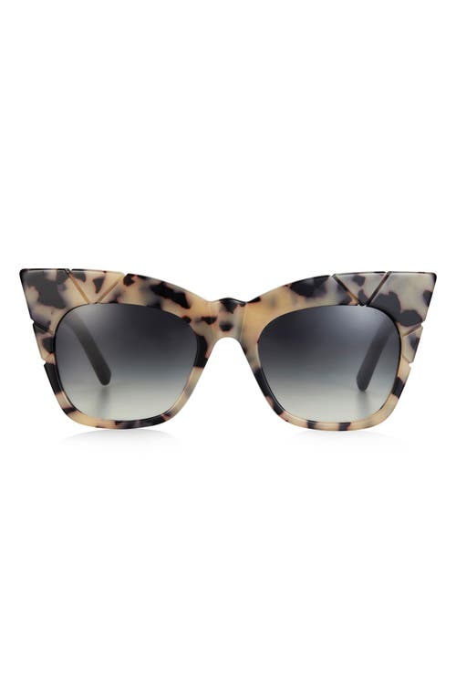 Kohl & Kaftan 51.5mm Gradient Cat Eye Sunglasses in Cookies