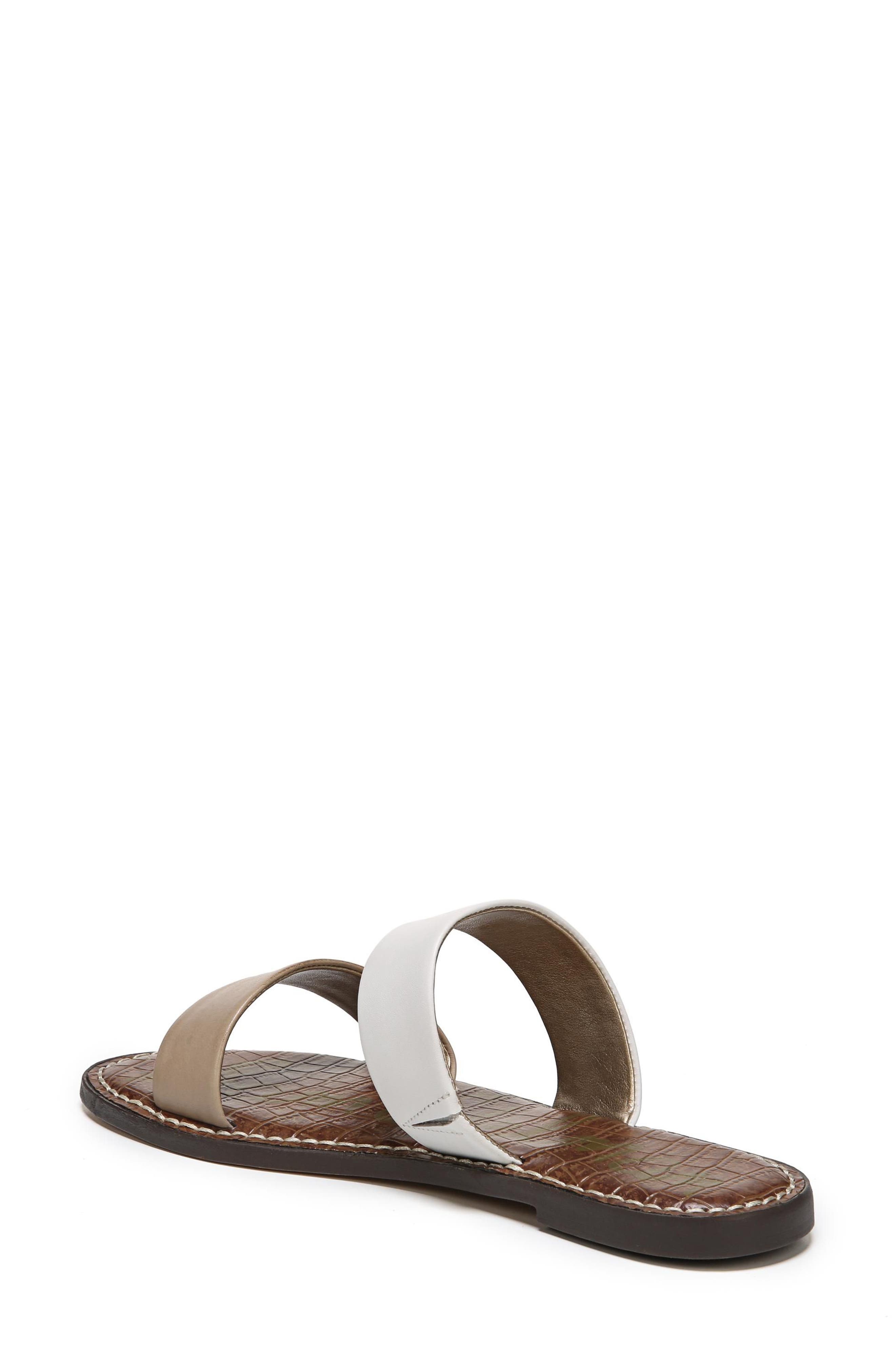 gala two strap slide sandal