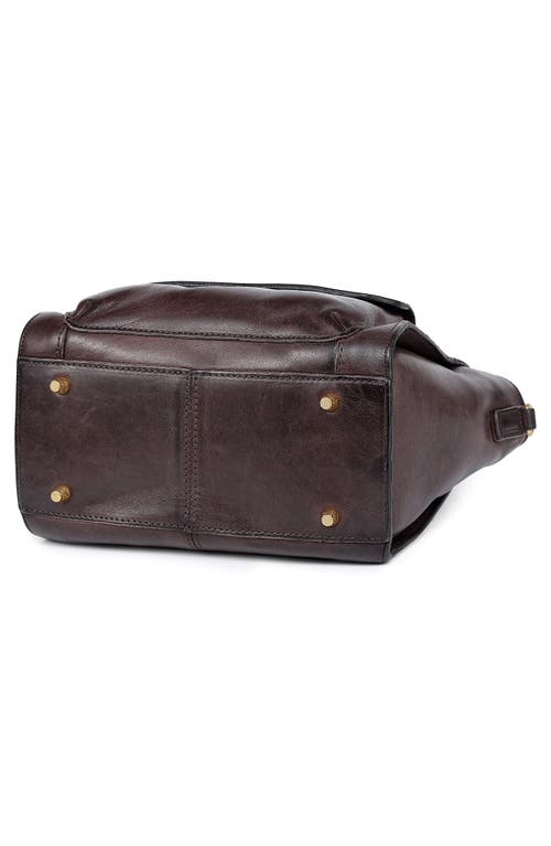 Old Trend Pansy Mini Satchel Bag In Dark Brown