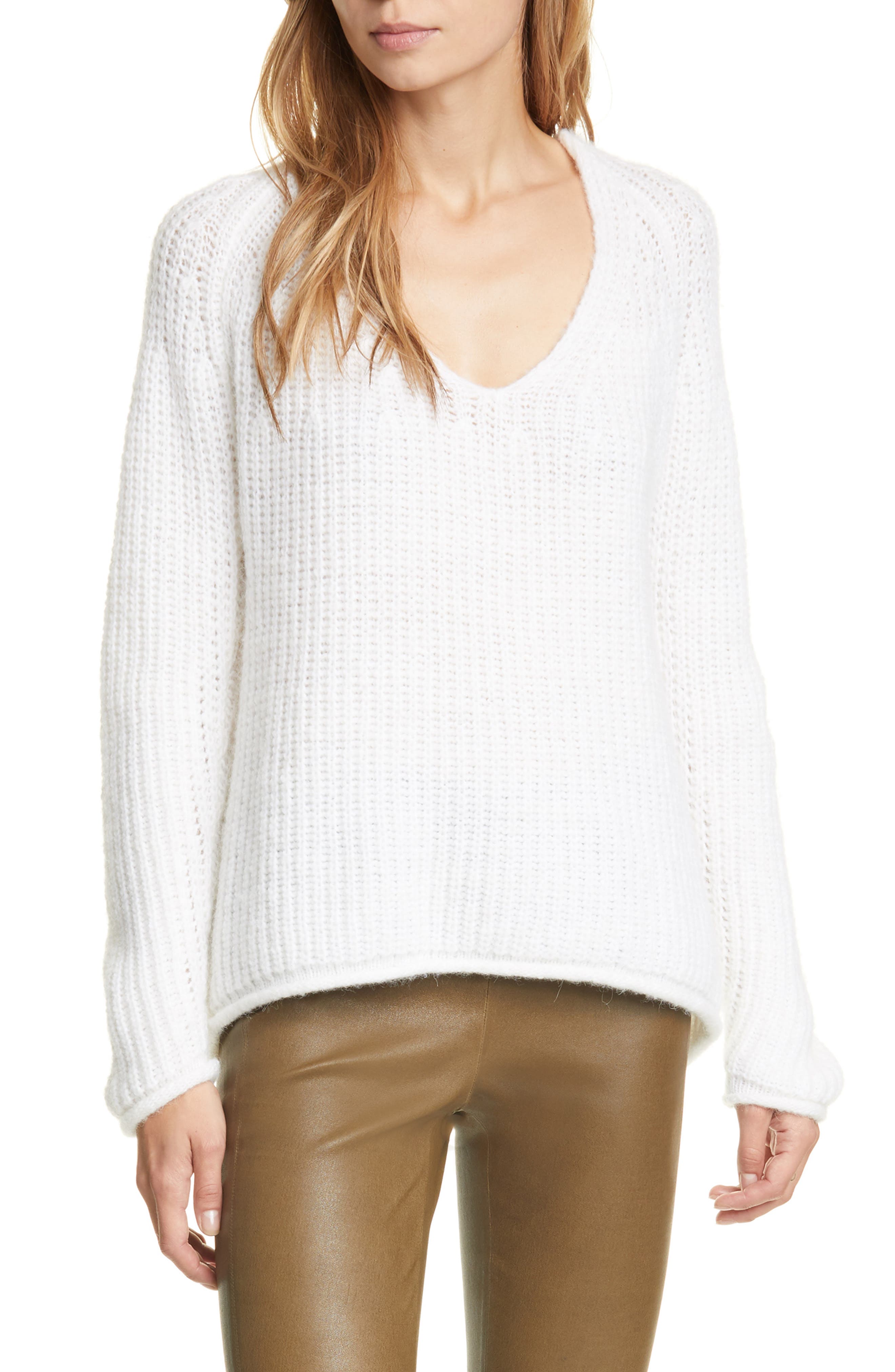 joseph v neck sweater