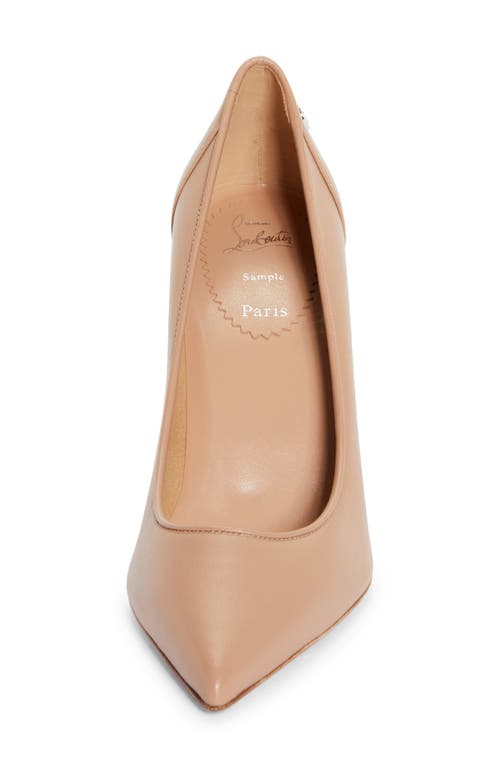 Shop Christian Louboutin Sporty Kate Pointed Toe Pump In N295 Blush/lin Blush