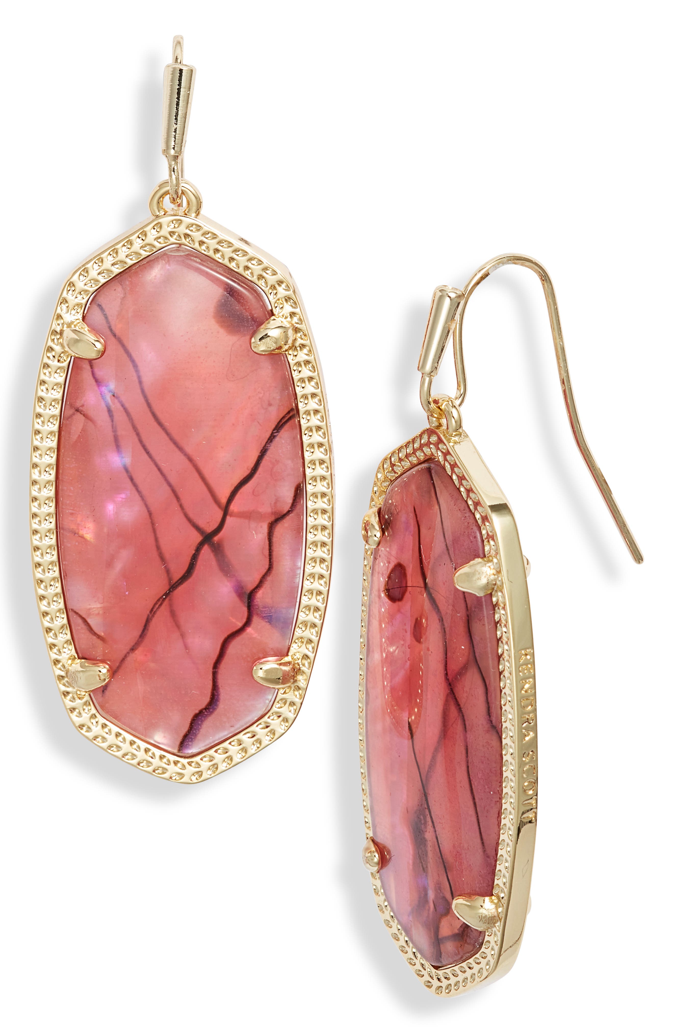 Kendra scott burgundy on sale earrings