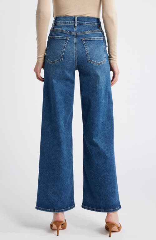 Shop Frame Le Slim Palazzo High Waist Wide Leg Jeans In Skywalk