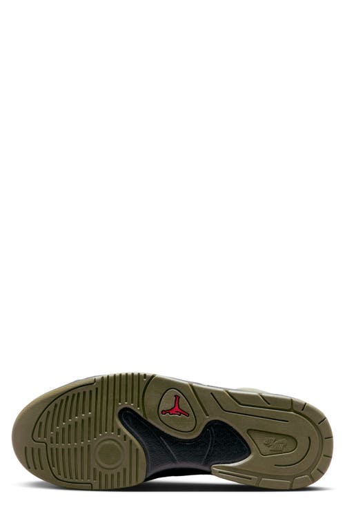 Shop Jordan Stadium 90 Sneaker In Medium Olive/black