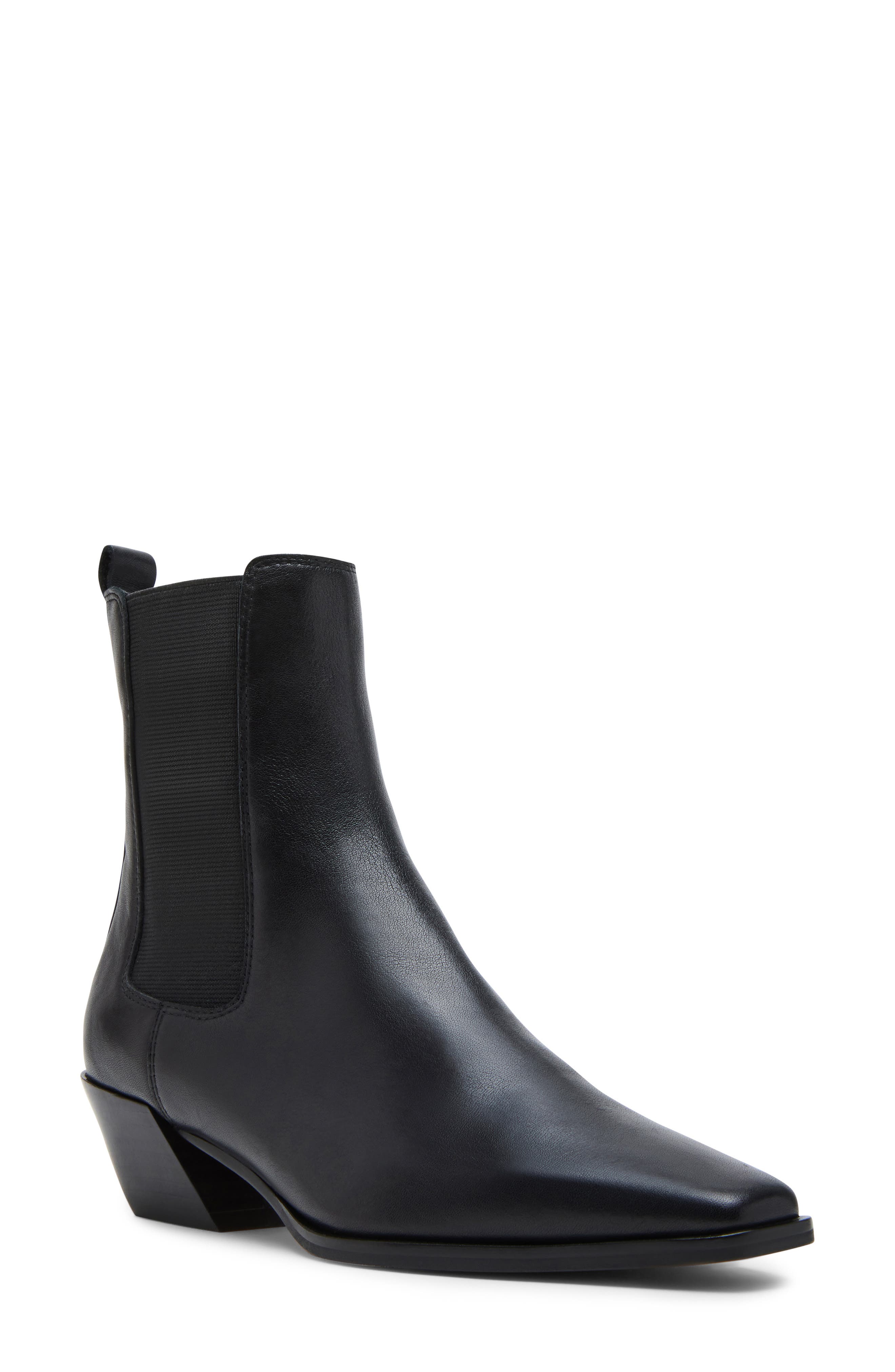 Steve Madden Evan Chelsea Boot in Black 