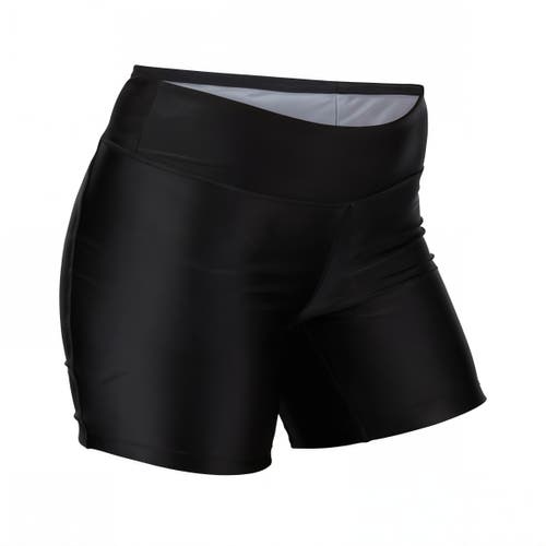 Shop Uv Skinz Active Swim Shorts In Black