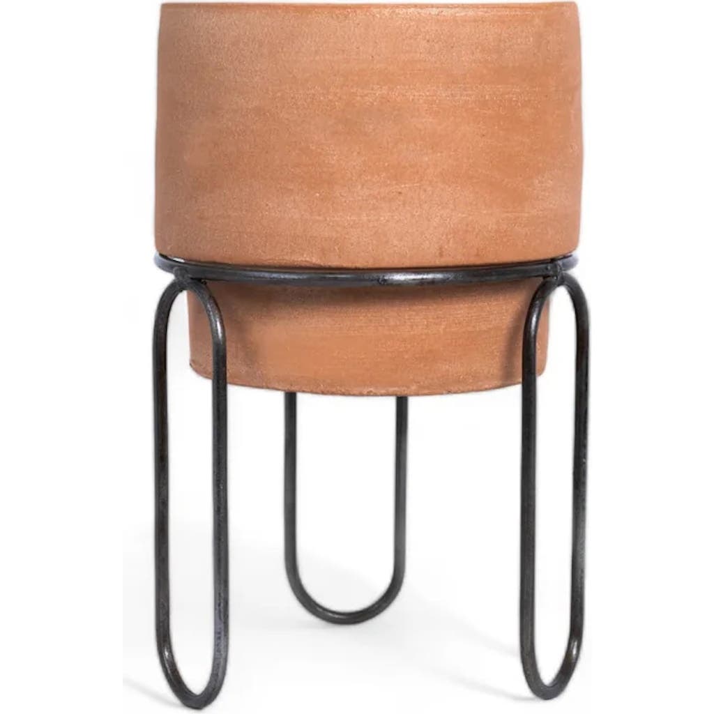 Meso Goods Jaro Terracotta Planter In Natural