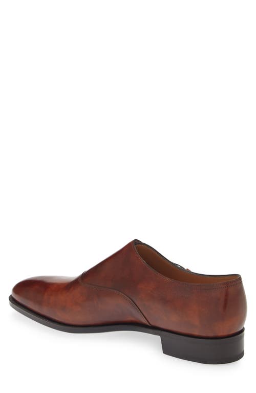 John Lobb Jermynii Monk Strap Shoe In 1v- Bracken