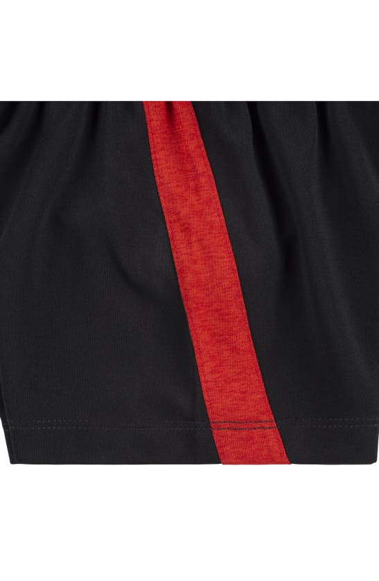 Shop Nike Kids' Dropset Graphic Tee & Shorts Set In Black