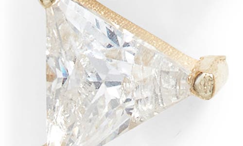 Shymi 3-stone Ear Crawlers In Gold/white