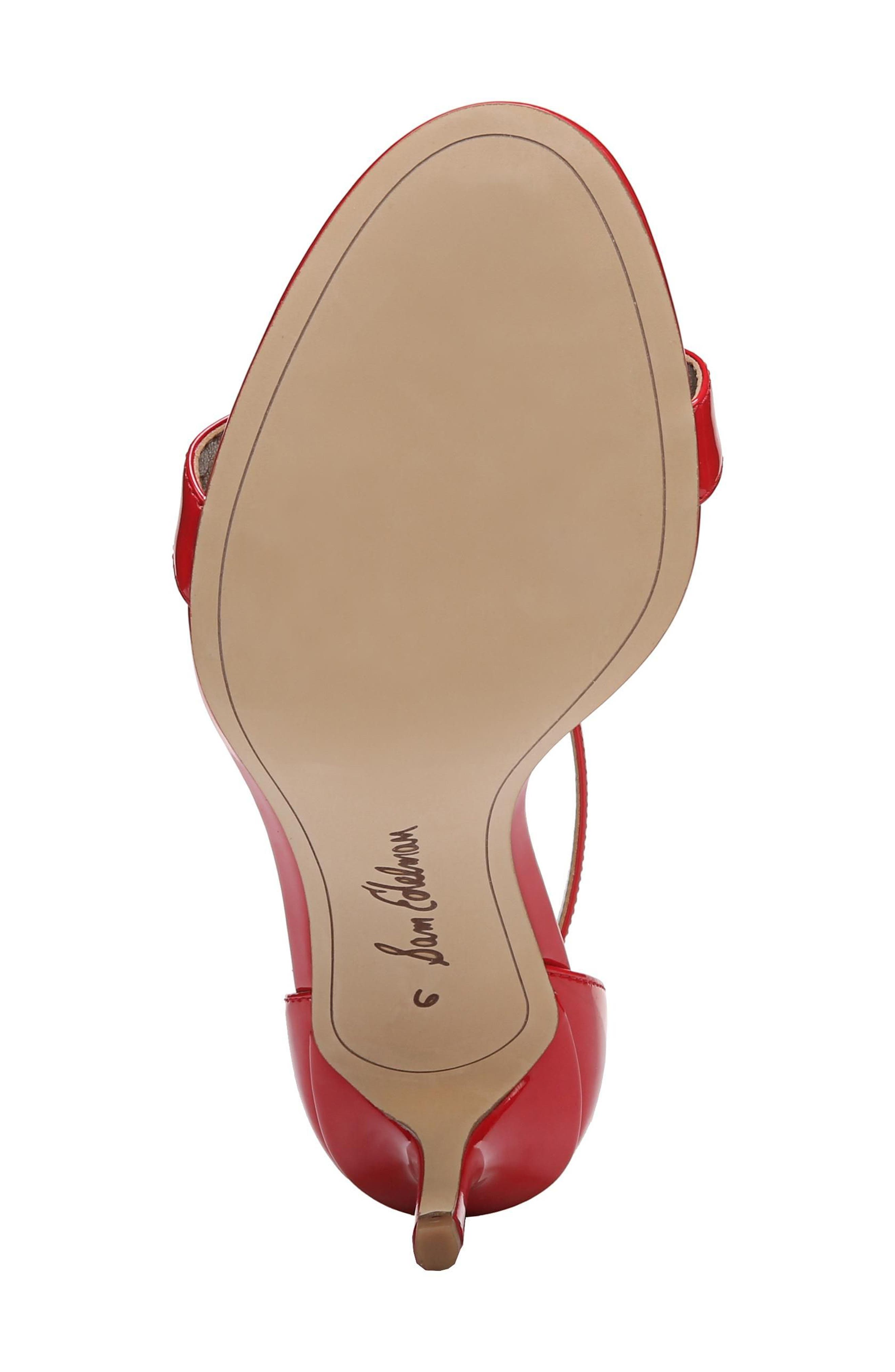 SAM EDELMAN,
                            'Patti' Ankle Strap Sandal,
                            Alternate thumbnail 120, color,
                            606