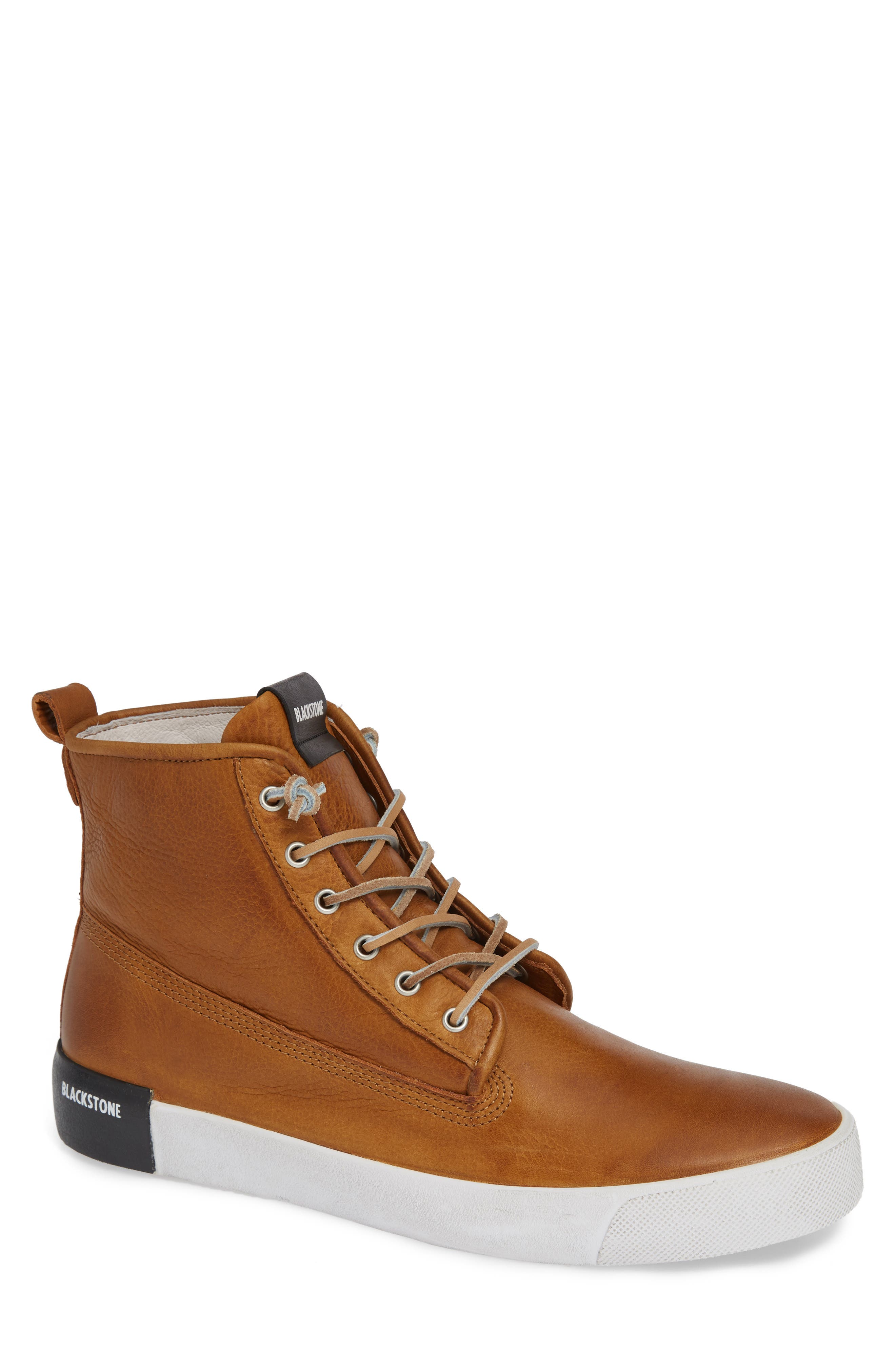 EAN 8716712576659 product image for Men's Blackstone Qm80 High Top Sneaker, Size 9.5-10US / 43EU - Brown | upcitemdb.com