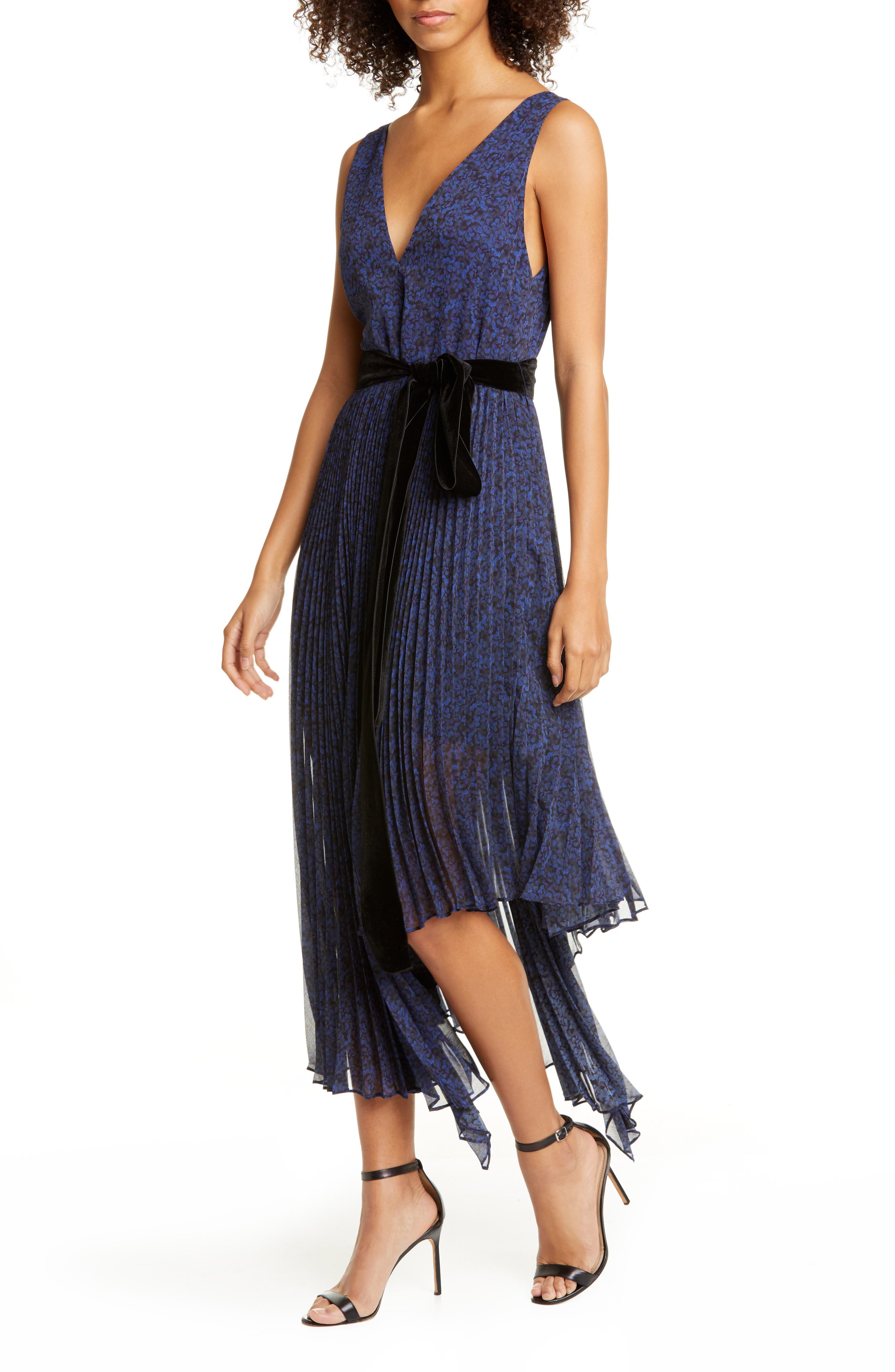 alice and olivia midi dress