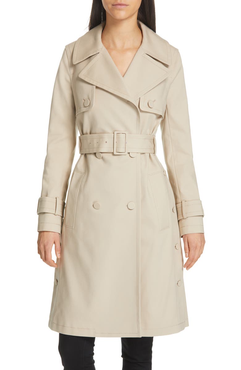 Club Monaco Janney Belted Trench Coat | Nordstrom