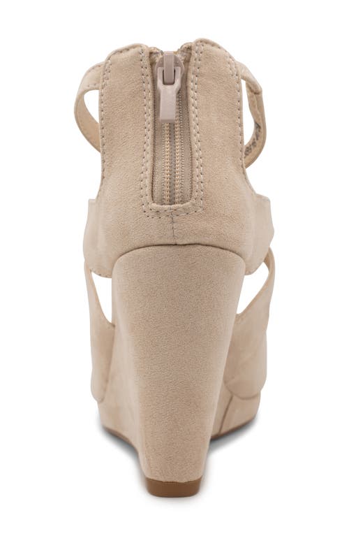 Shop Touch Ups Rory Wedge Sandal In Beige