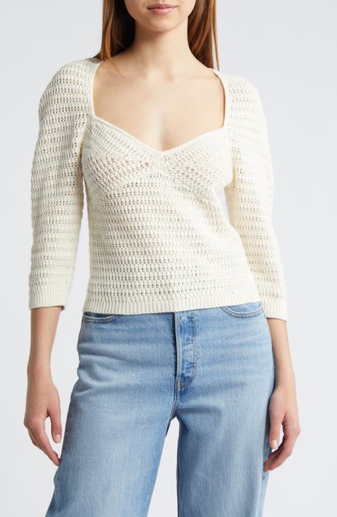 Linen & Cotton Knit Top