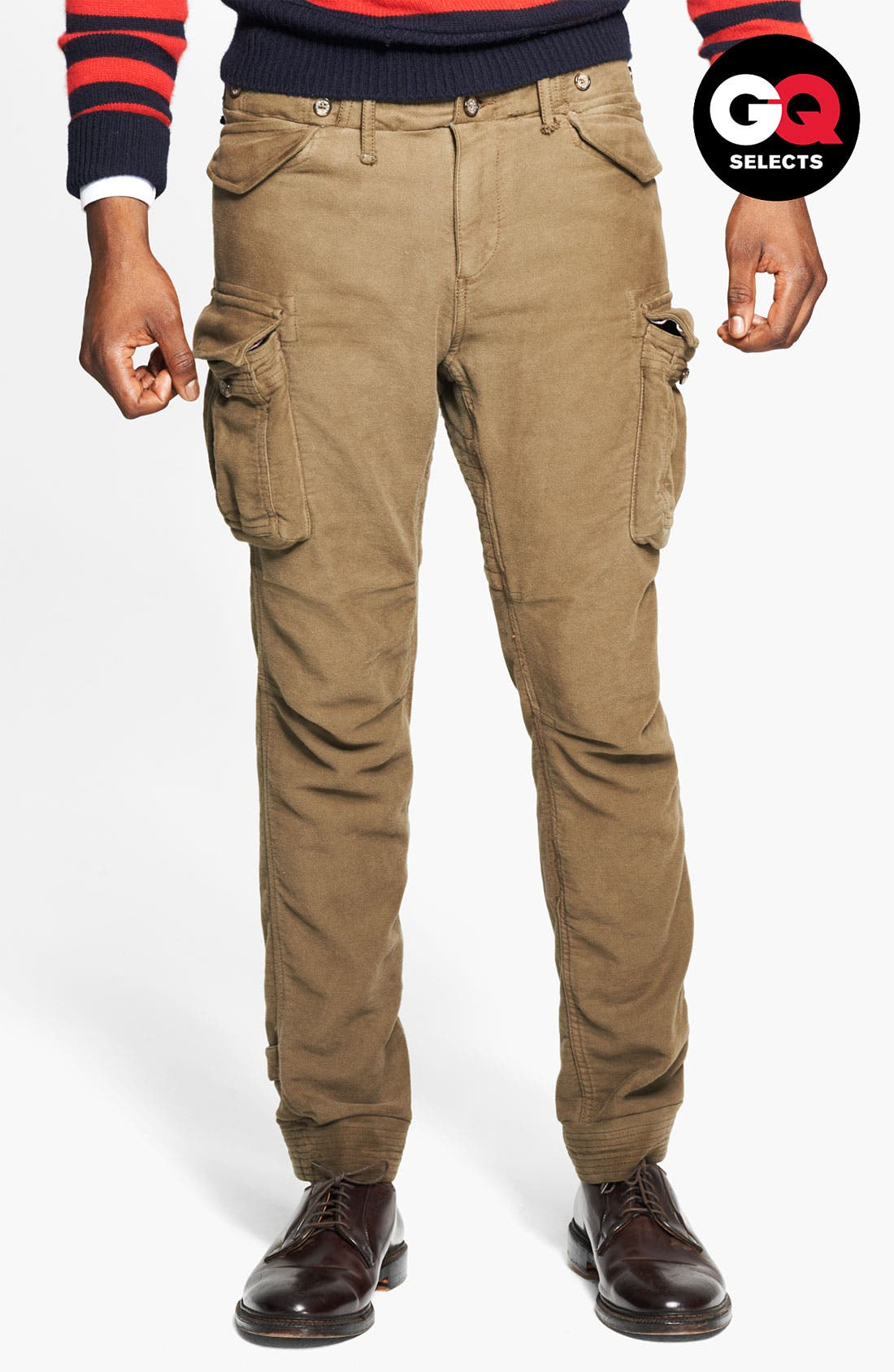 Gant by Michael Bastian Skinny Moleskin Cotton Cargo Pants Nordstrom