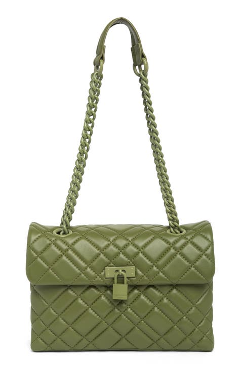 Kurt Geiger London Kensington Micro Quilted Heart Crossbody Bag