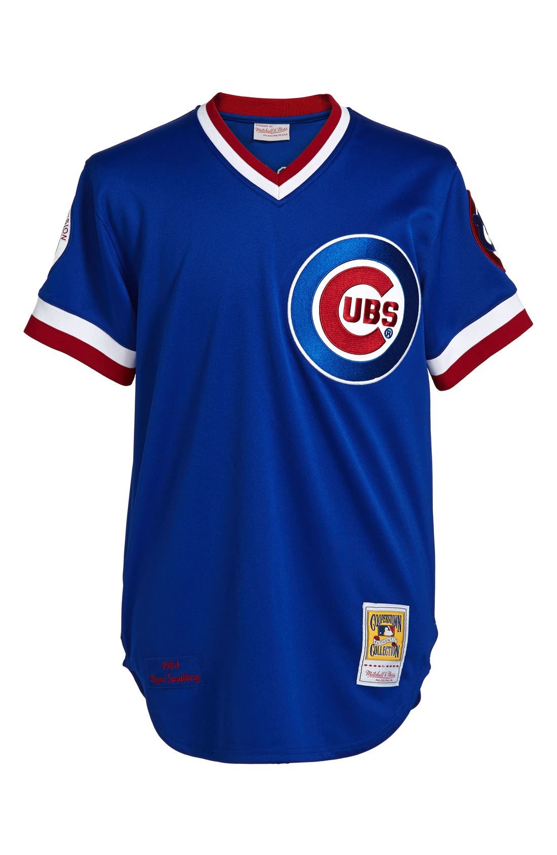 mitchell and ness cubs jersey