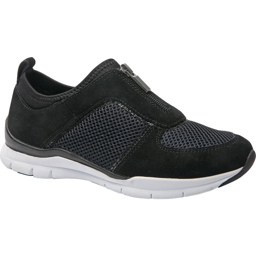 Ros Hommerson Fly Zip Sneaker In Black