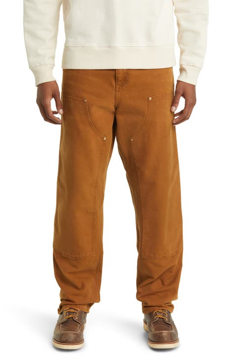 Carhartt Men's 40 x 30 Gray Canvas Utility Work Trousers Pants USA