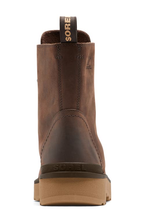 Sorel Hi-line Waterproof Lace-up Boot In Fallen/velvet Tan