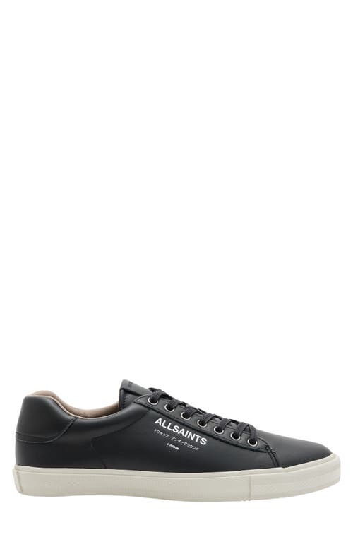 Shop Allsaints Underground Low Top Sneaker In Black