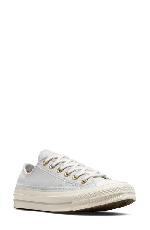 Shop Converse Chuck Taylor® All Star® 70 Oxford Sneaker In Fossilized/egret/gold