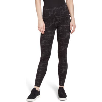 Lysse Signature Patterned Leggings, Brown