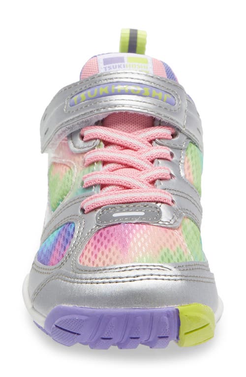 Tsukihoshi Mako Sneaker In Silver/lavender