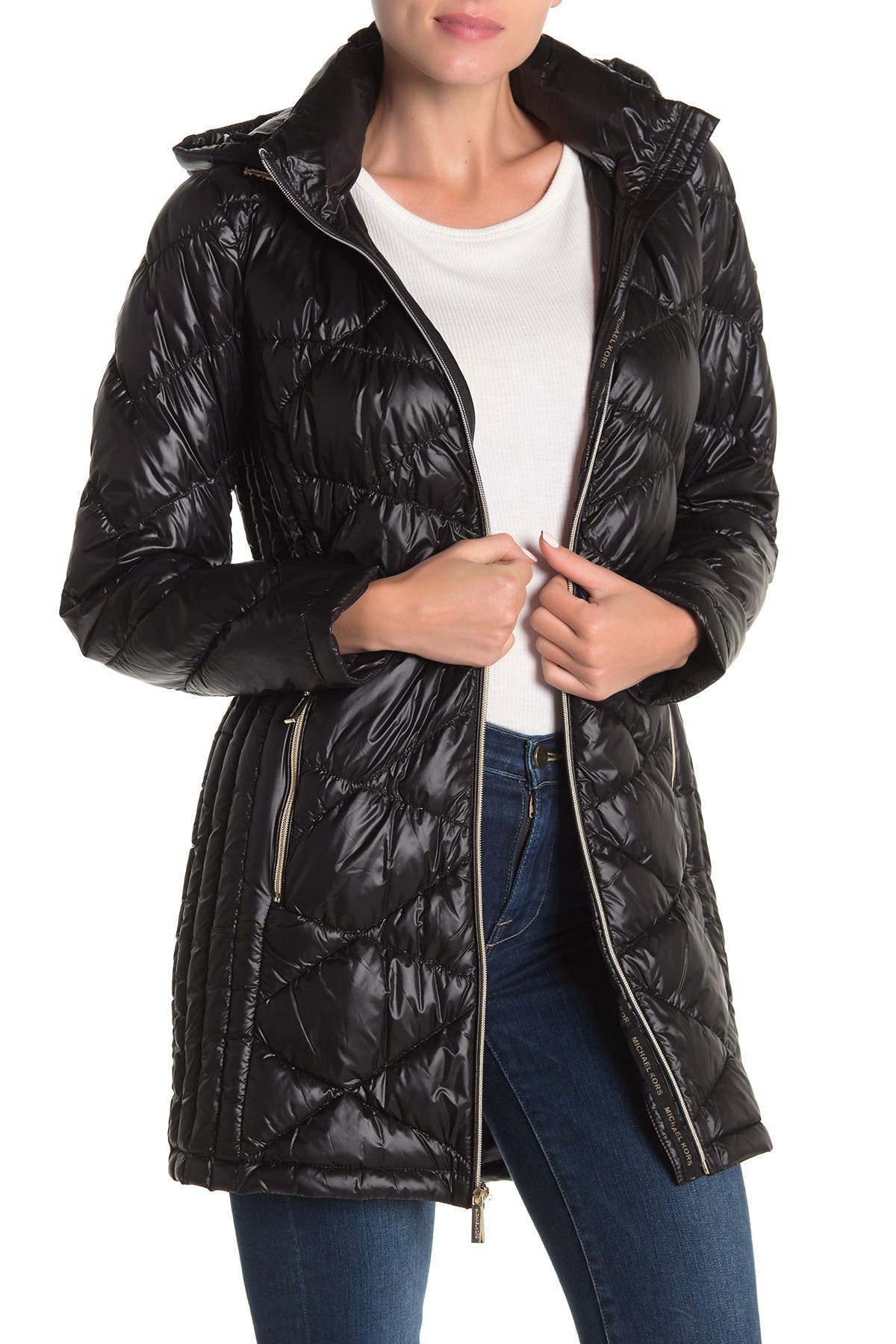 michael kors diamond quilted jacket