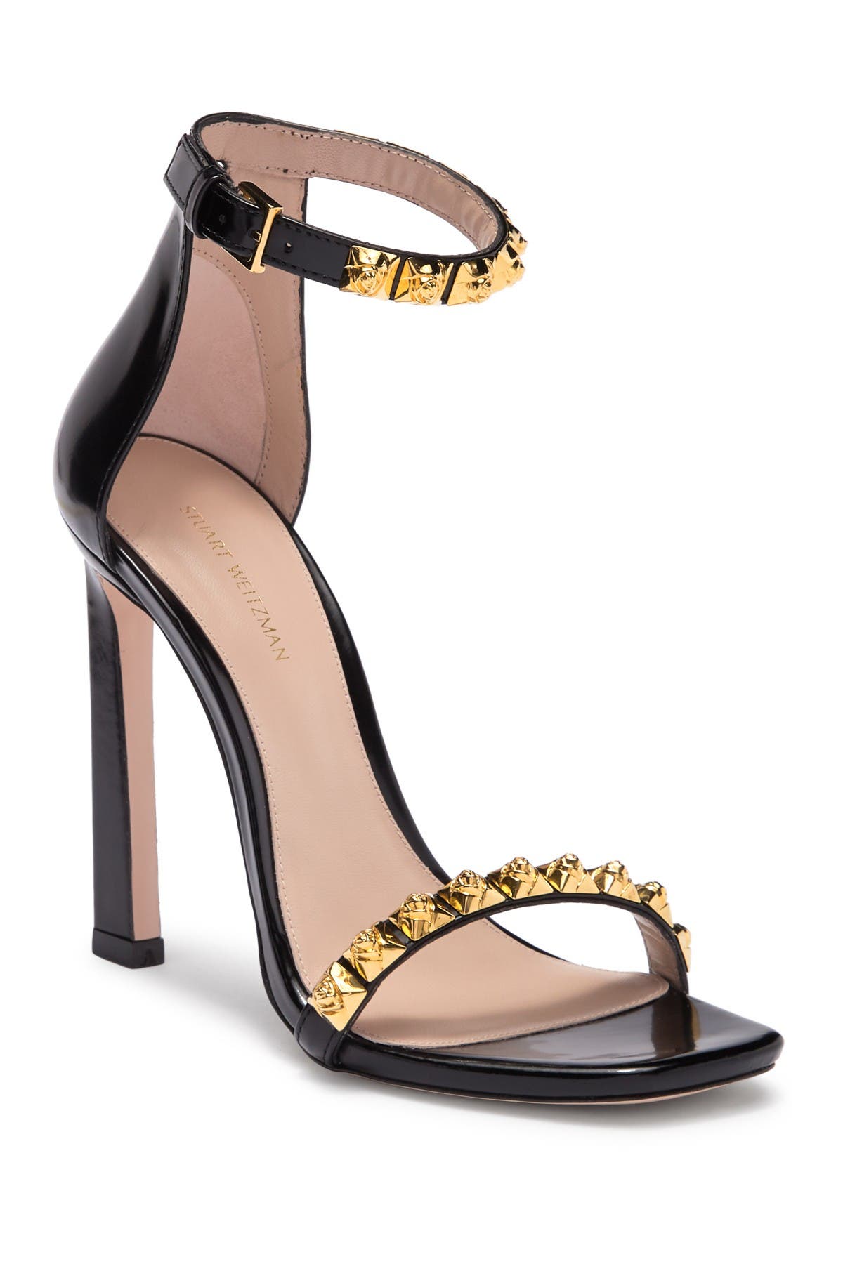 stuart weitzman studded sandals