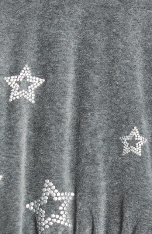 SPLENDID SPLENDID STAR EMBELLISHED VELOUR GRAPHIC SWEATSHIRT & JOGGERS SET 